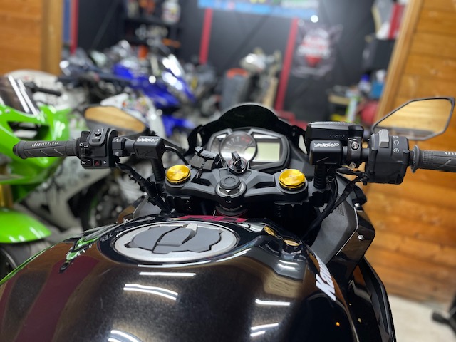 ZX25RへIMPAKTECH クリップオンハンドルを装着しました| AxxL