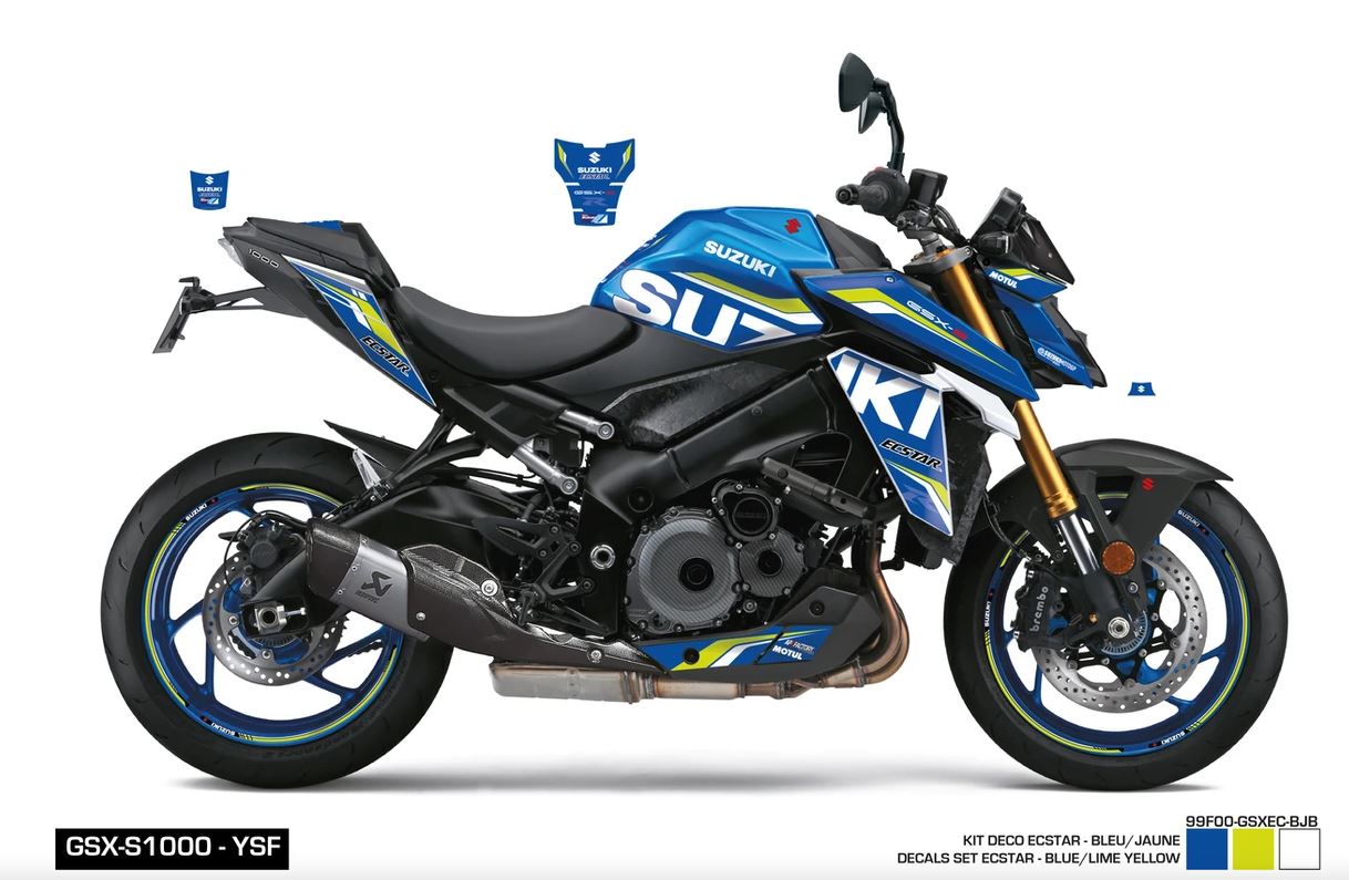 フランス スズキ純正オプション GSXS1000 グラフィックキット｜AxxL
