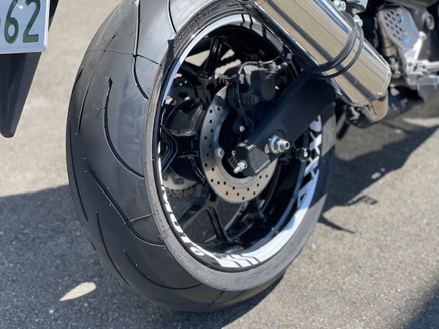 YZF-R25へワイドホイールキットを施工しました | AxxL