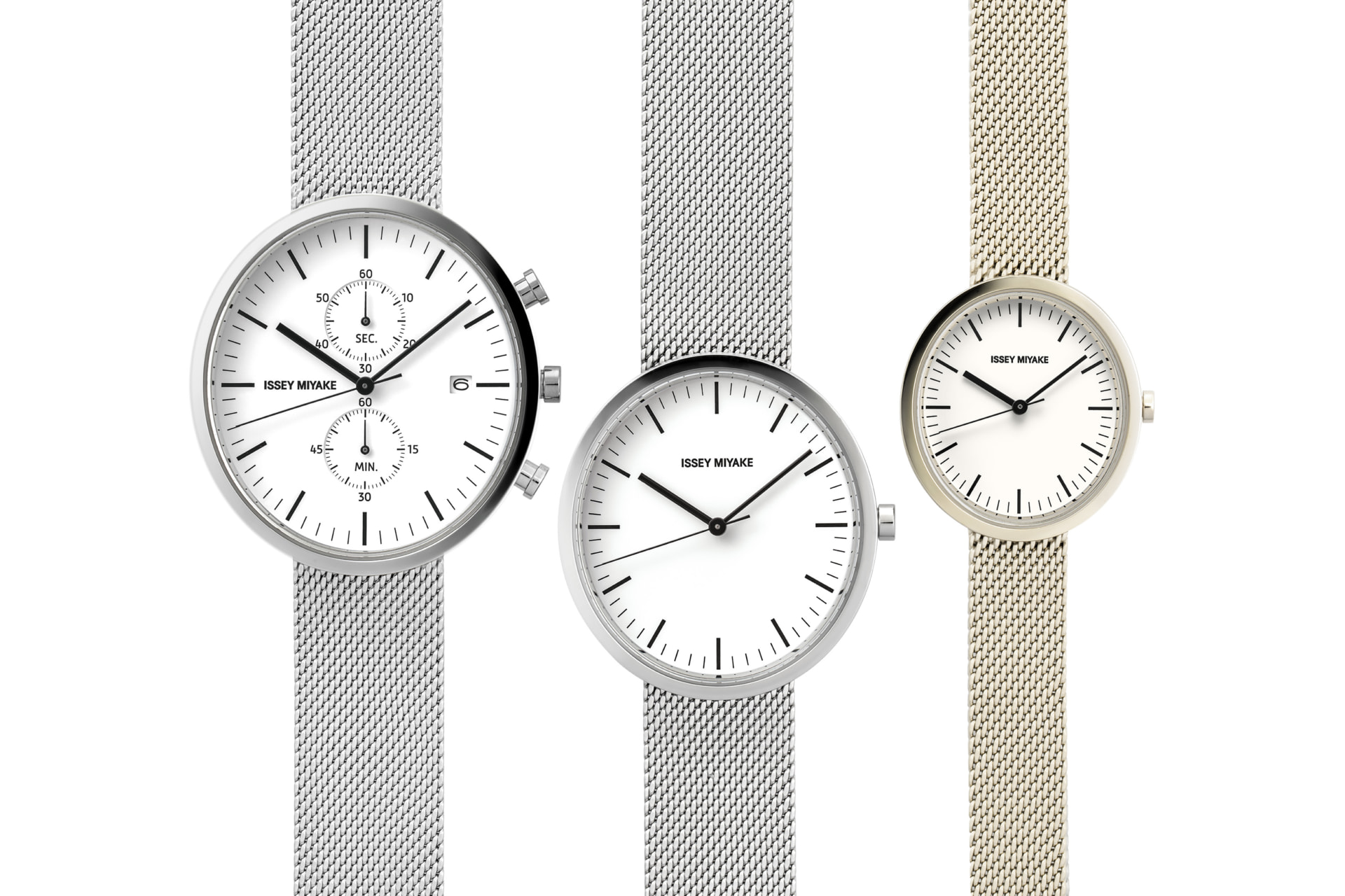 ISSEY MIYAKE WATCHX深澤直人 による腕時計「ELLIPSE」のミニモデルが