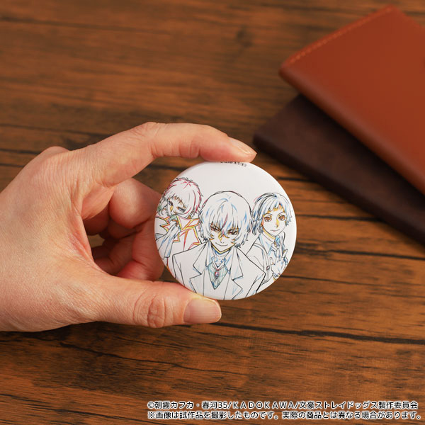 文豪ストレイドッグス 原画缶バッジセット 芥川龍之介&中原中也&エリス