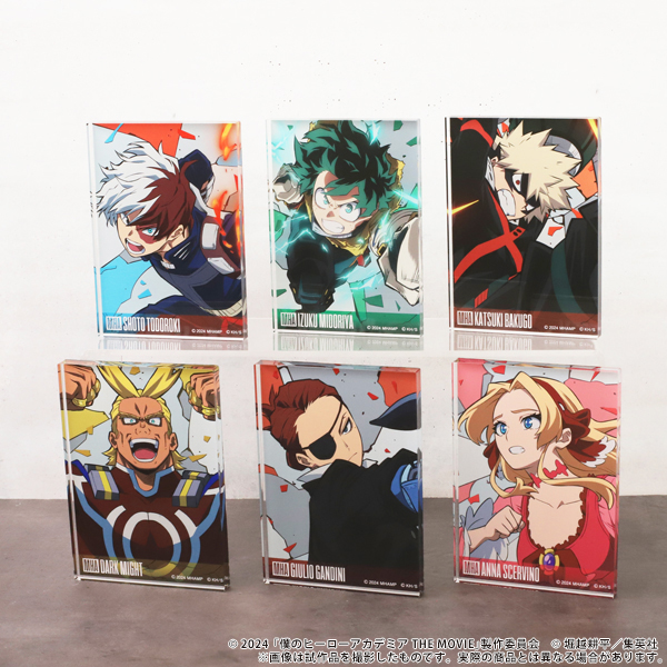 僕のヒーローアカデミア THE MOVIE ユア ネクスト アクリルブロック