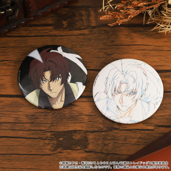 文豪ストレイドッグス 缶バッジセット／原画集 織田作之助: キャラ