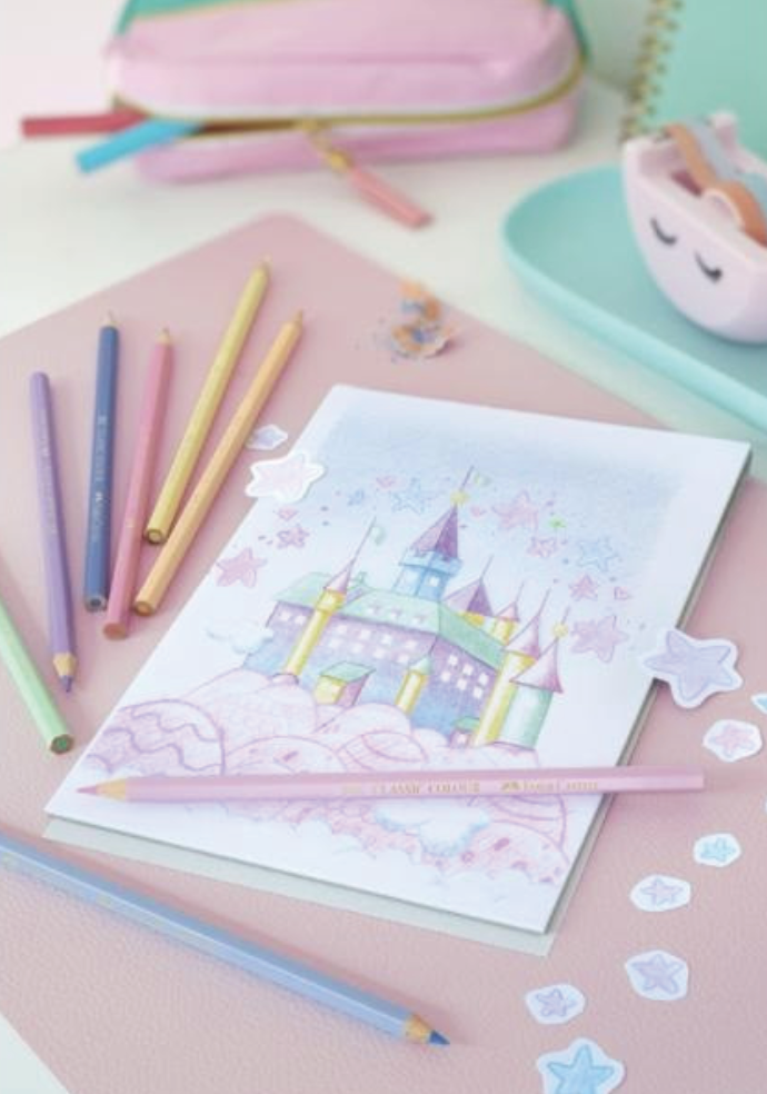 色鉛筆 パステル 10 色セット｜パステル｜Faber-Castell｜バニーコルアート