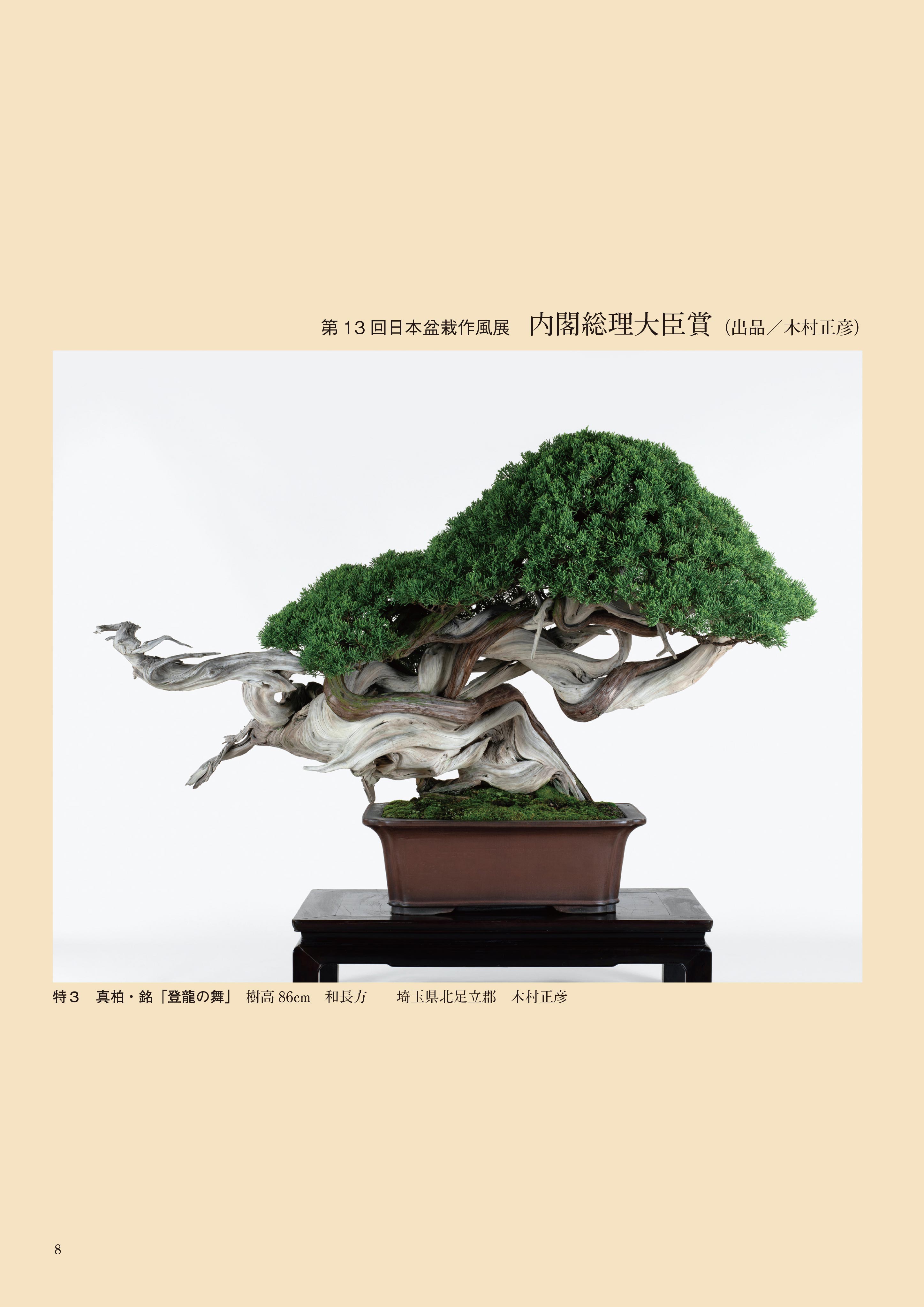 第50回 日本盆栽作風展 記念帖 | 盆栽、盆栽書籍、盆栽鉢の通販│近代出版