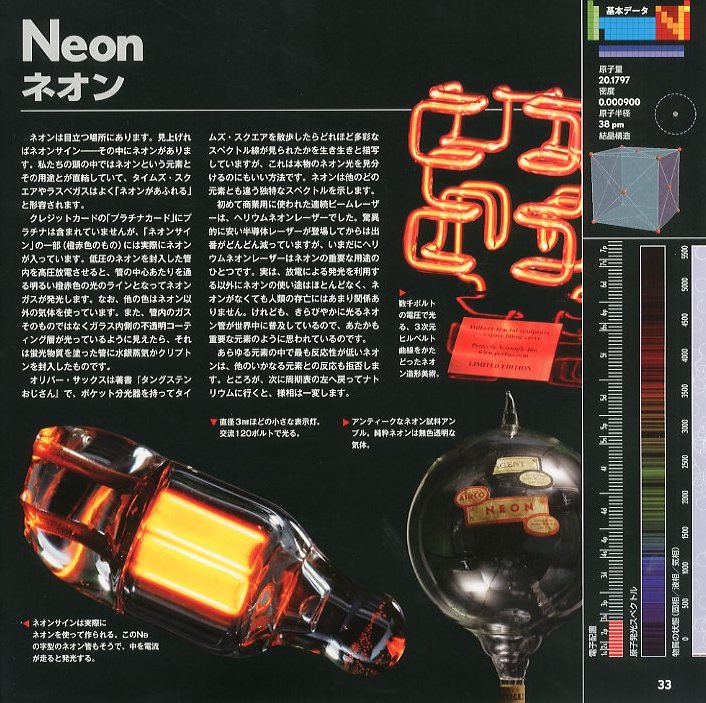 世界で一番美しい元素図鑑 / 著：セオドラ・グレイ 写真：ニック・マン