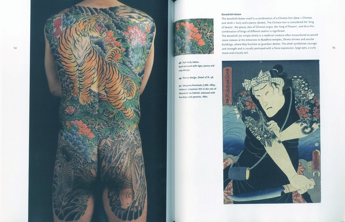 Tattoos of the floating world Ukiyo-e motifs in the Japanese