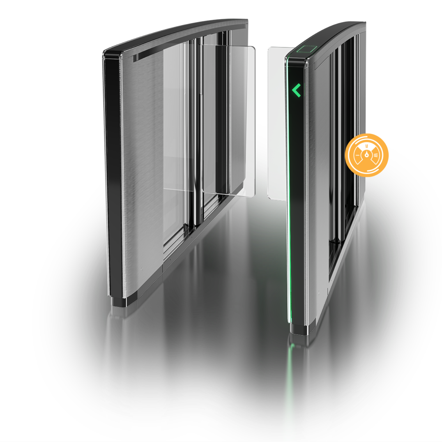 Lifeline Speedlane Swing Optical Turnstile | Boon Edam USA