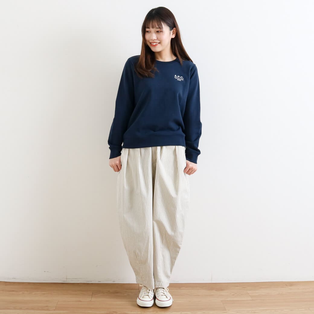 HARVESTY ハーベスティ ペンシル ストライプ サーカスパンツ｜BORN