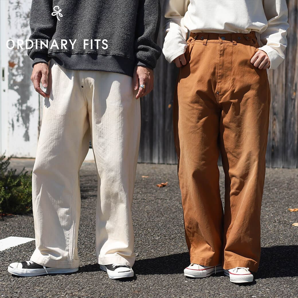 ORDINARY FITS オーディナリーフィッツ ベルパンツ｜BORN FREE ONLINE SHOP