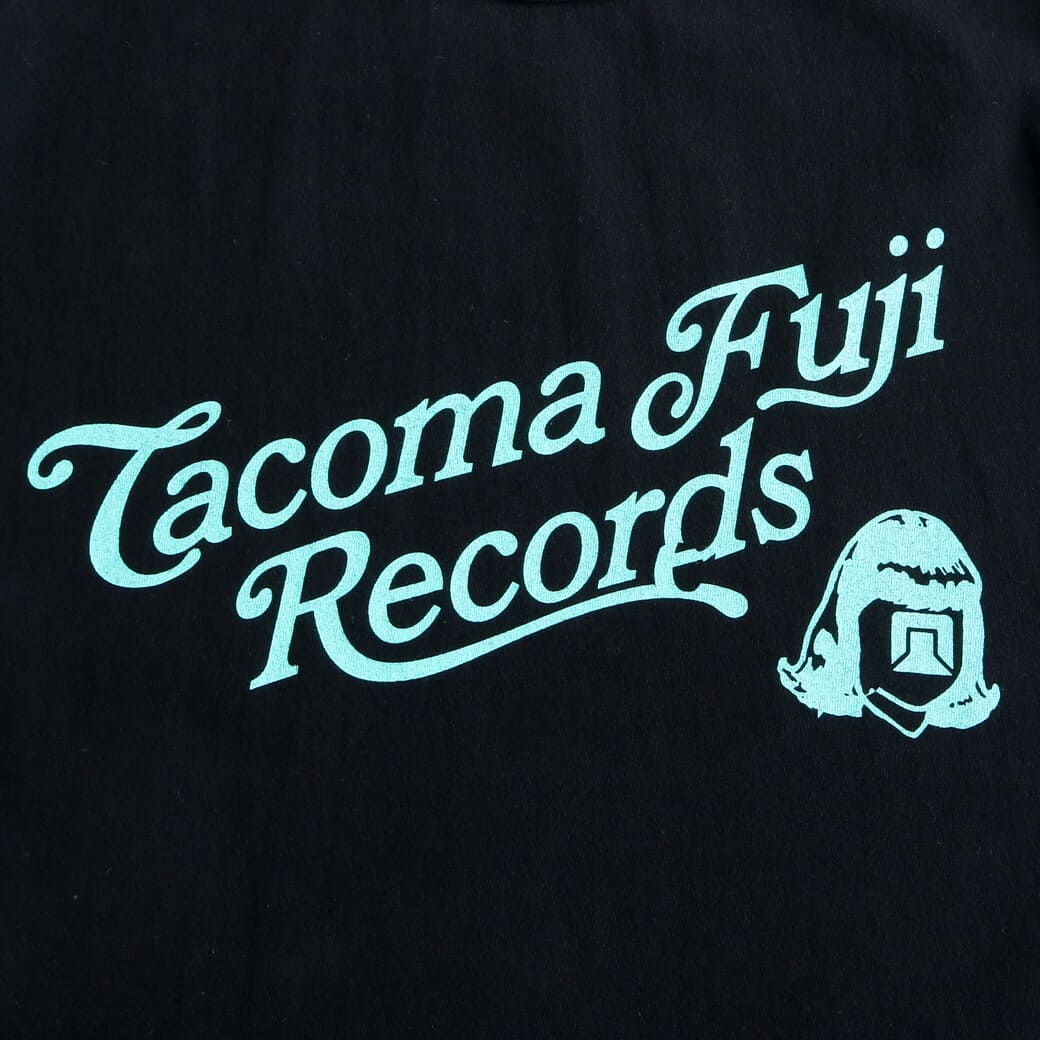 TACOMA FUJI RECORDS タコマフジレコード SCRIPT LOGO Tee designed by