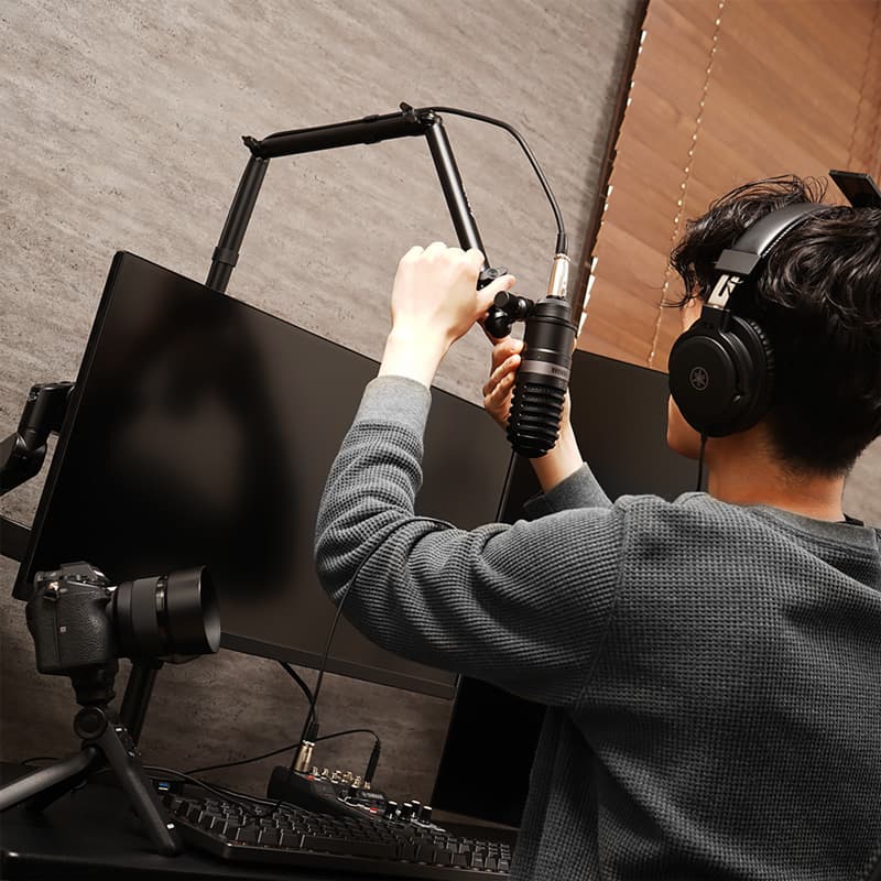 ポールマウントスタンド「マイク」 BMA-100MK | Bauhütte®