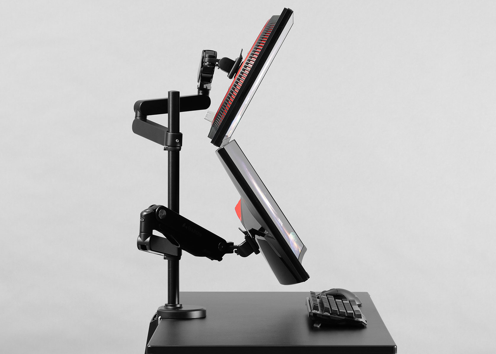 ロングモニターアーム BMA-2GSV | Bauhütte®