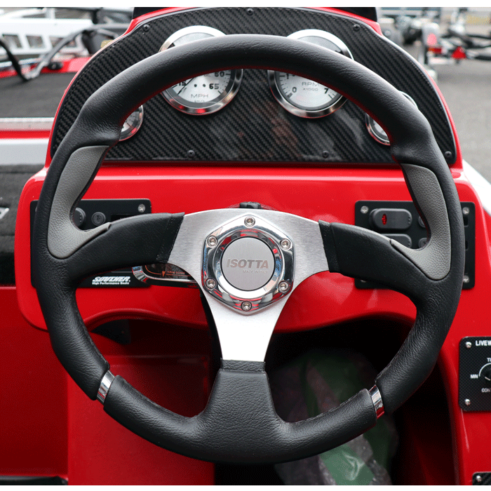 ISOTTA R-evo ステアリングホイール 350 mm 【品番 48503】 - 【バス