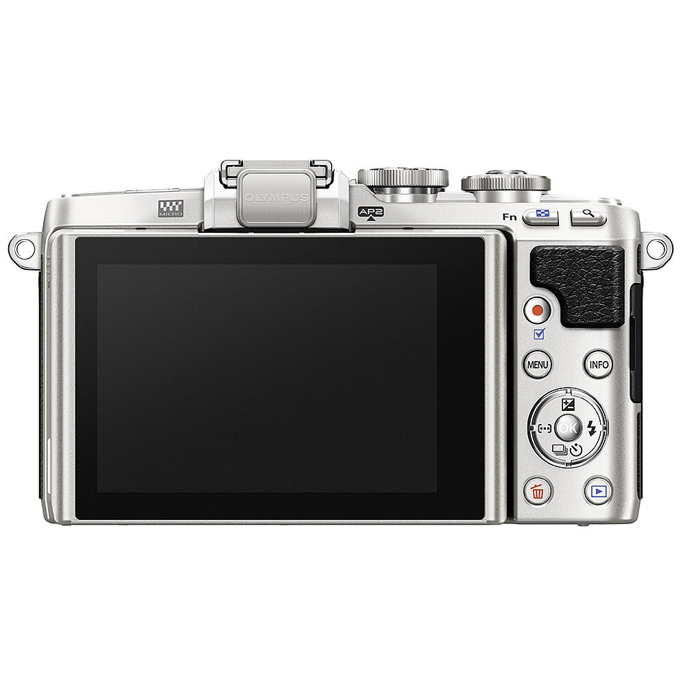 Olympus PEN E-PL7 Micro 4:3 Mirrorless Silver Camera with 14-42mm