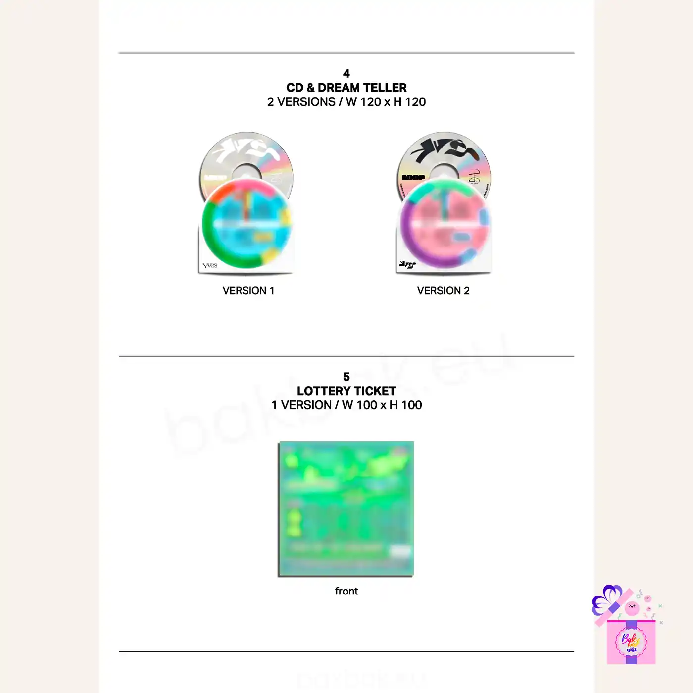 YVES – LOOP (1st EP Album) – Bak Bak K-Pop Store