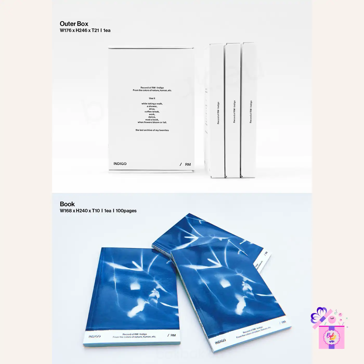 RM (BTS) – Indigo [Book Edition] – Bak Bak K-Pop Store
