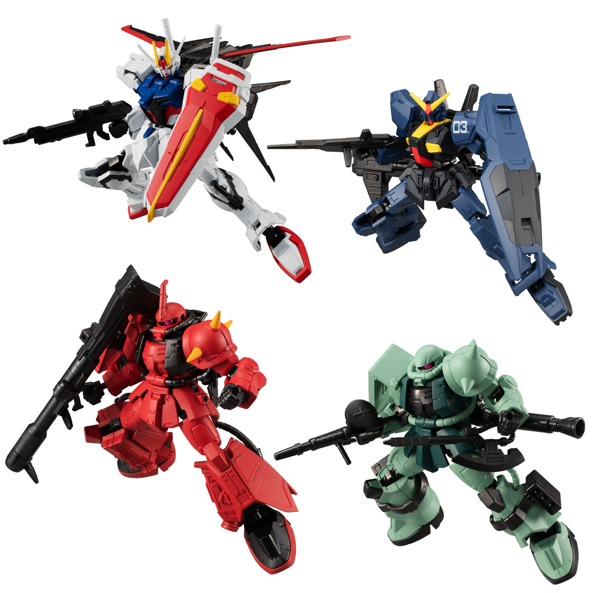 ガンダム食玩ポータル 機動戦士ガンダム Gフレーム10｜バンダイ