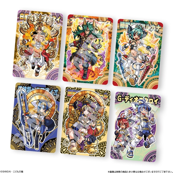 神羅万象チョコ トップキャラクターズセレクション｜発売日：2014年2月