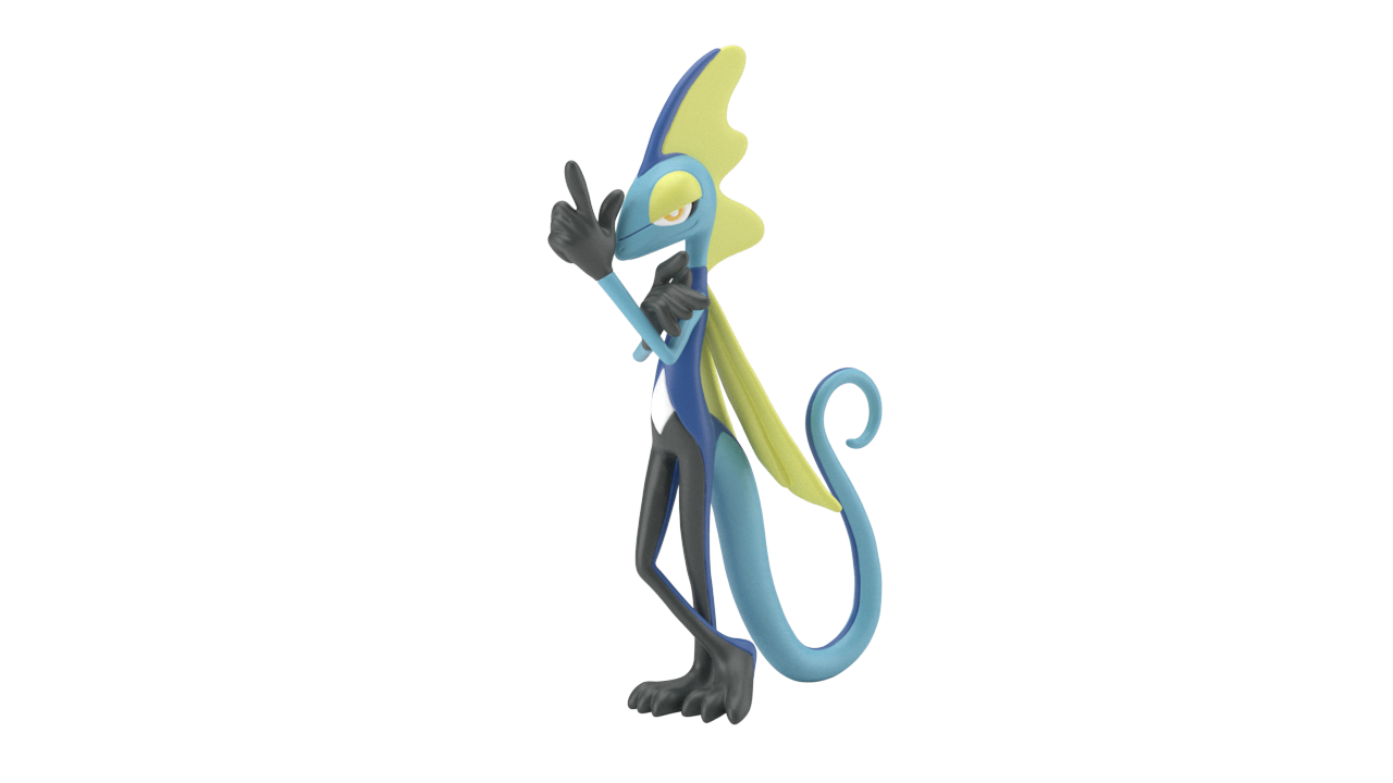 インテレオン｜ポケモンフィギュア図鑑｜ポケモンスケールワールド