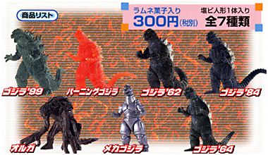 ゴジラハイパーゴジラ2000ゴジラ超決戦ゴジラ名鑑セット ゴジラ