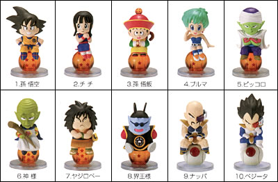 ドラゴンボールZキャラプッチ｜バンダイキャンディトイ
