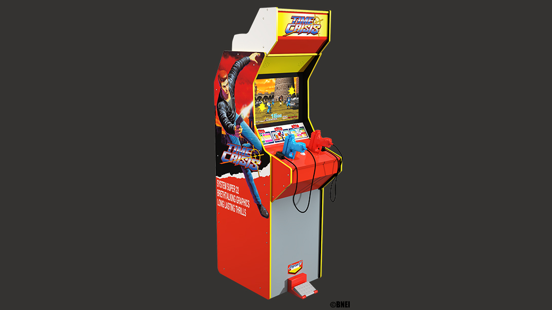 北米等向け家庭用ゲーム機「TIME CRISIS™ Deluxe Arcade Machine」を