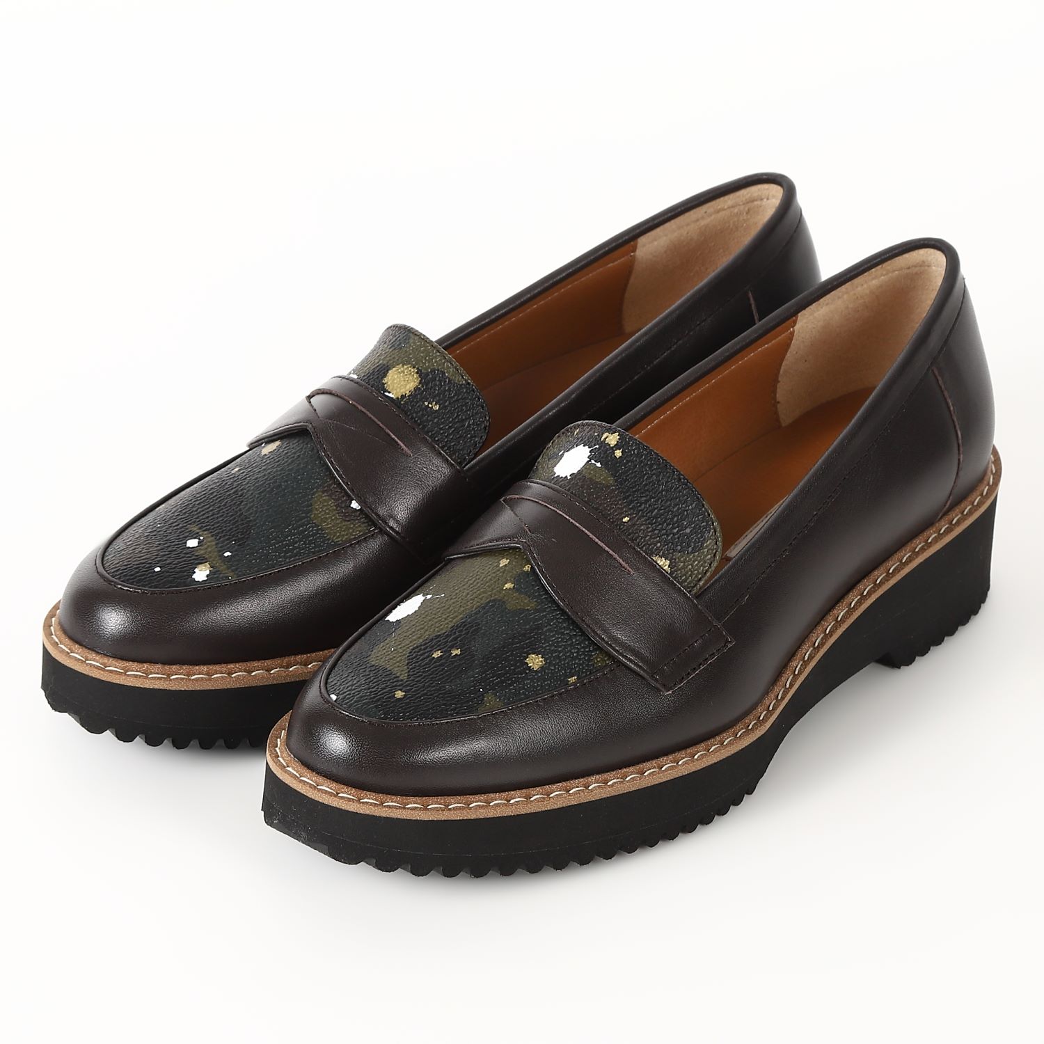 OUTLET】BARCLAY × GENTIL BANDIT カモフラ柄ローファー【直営店限定