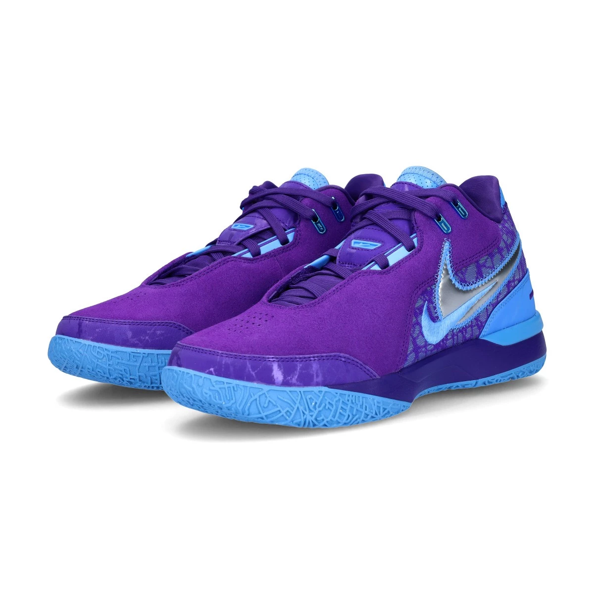 Basketballschuhe Nike Zoom Lebron NXXT Gen Ampd Gebiet Violett