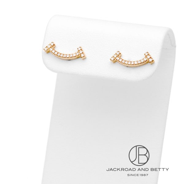 T スマイル ピアス[60150743] T Smile Earrings | ティファニー 新品