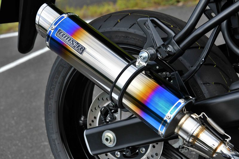 R-EVO2 ヒートチタン スリップオン：SV650 / SV650X：2022〜：政府認証