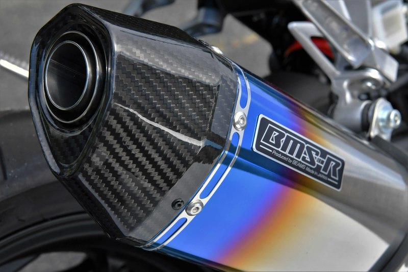 CORSA-EVOⅡ ヒートチタン スリップオン：CB250R：政府認証 ｜ BEAMS