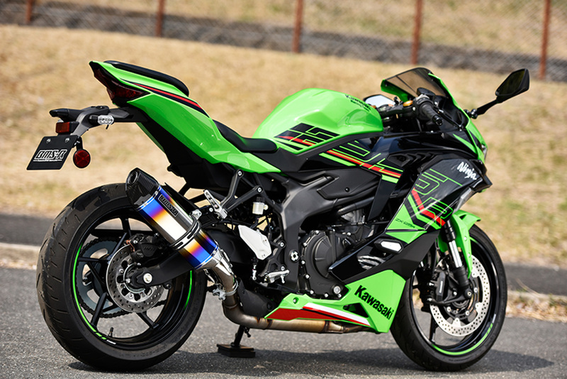 CORSA-EVOⅡ ヒートチタン スリップオン：ZX-25R：政府認証 ｜ BEAMS
