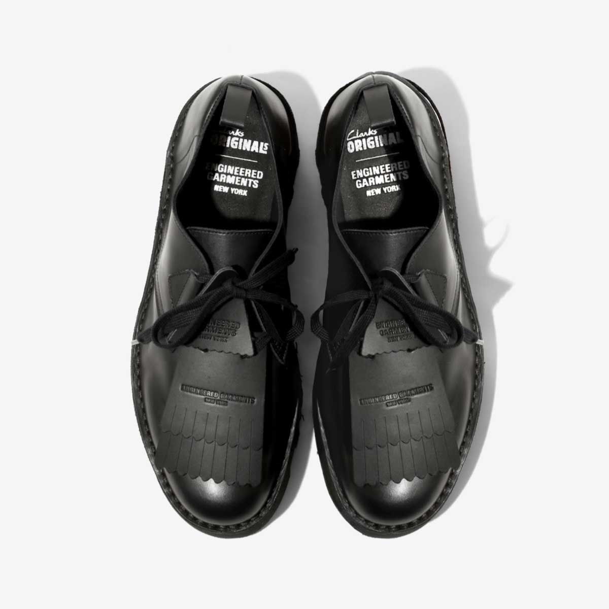 Engineered Garments × CLARKS / Desert Khan (Black)
