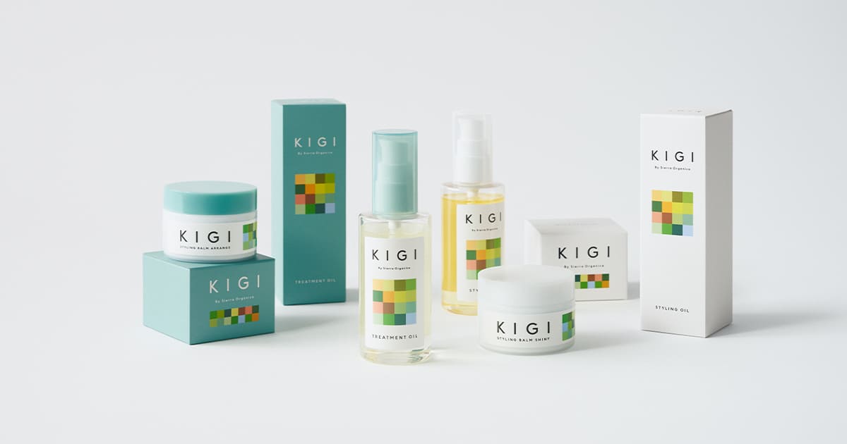 キギ バイ シエラ オーガニカ」からシャンプー・トリートメント