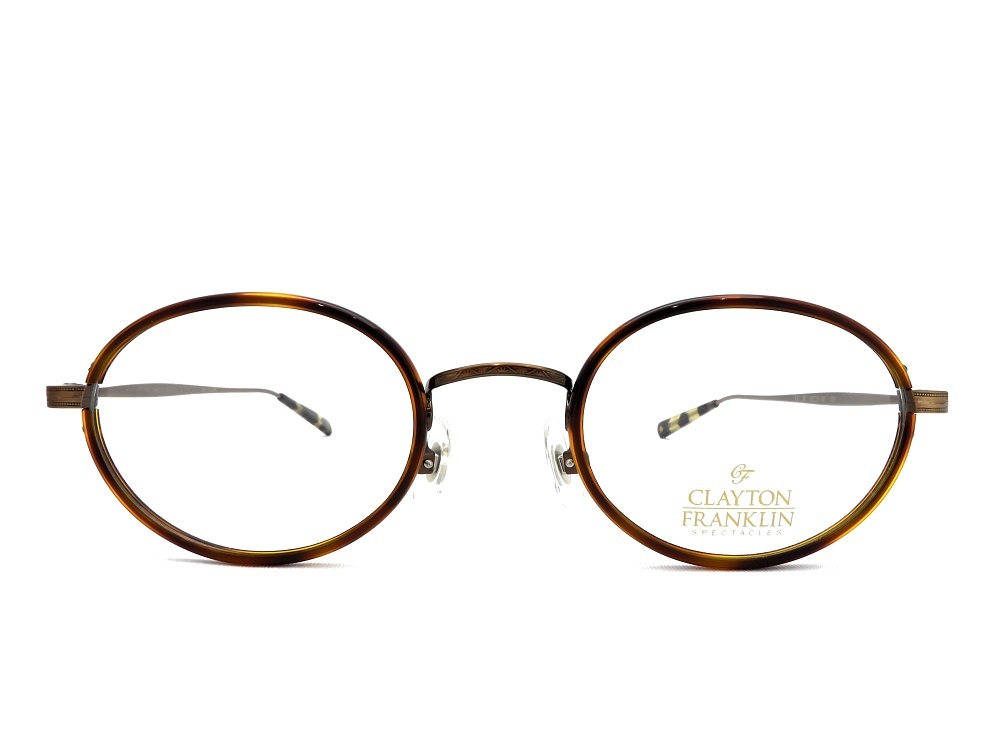 CLAYTON FRANKLIN クレイトンフランクリン メガネフレーム 559 col.BR