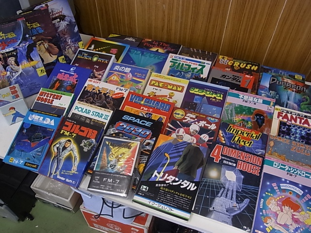 FM-7/77用カセットテープゲームソフト大量入荷しました｜BEEP