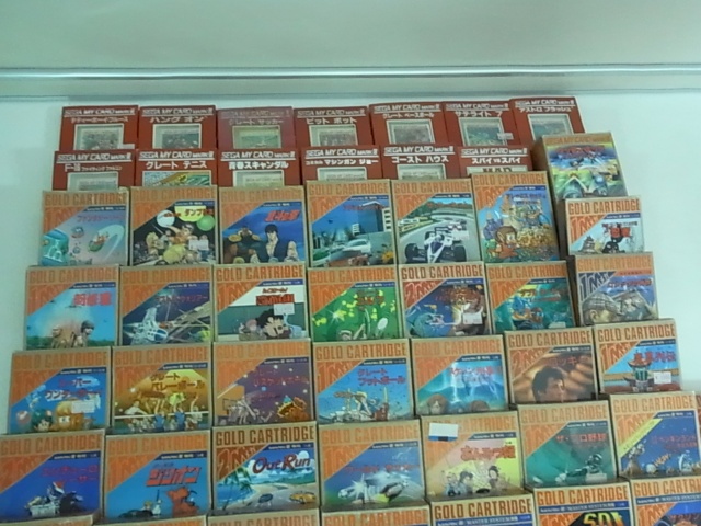 国内販売分セガマークIII用ソフトフルセット+@入荷致しました｜BEEP