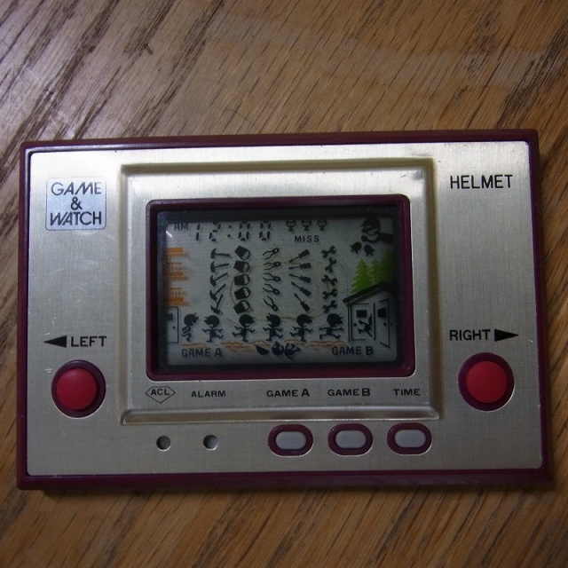宅配買取】ウラ技が使える!! ゲーム＆ウオッチ『ヘルメット』初期版を