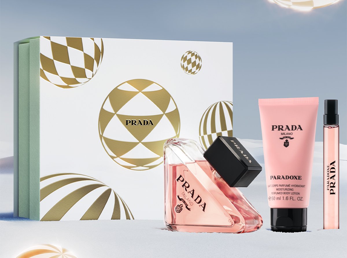 プラダ ビューティ×クリスマスコフレ2024】アイシャドウパレットの限定