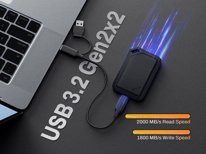 Biwin Amber PR2000 USB 3.2 Gen2x2 Portable SSD