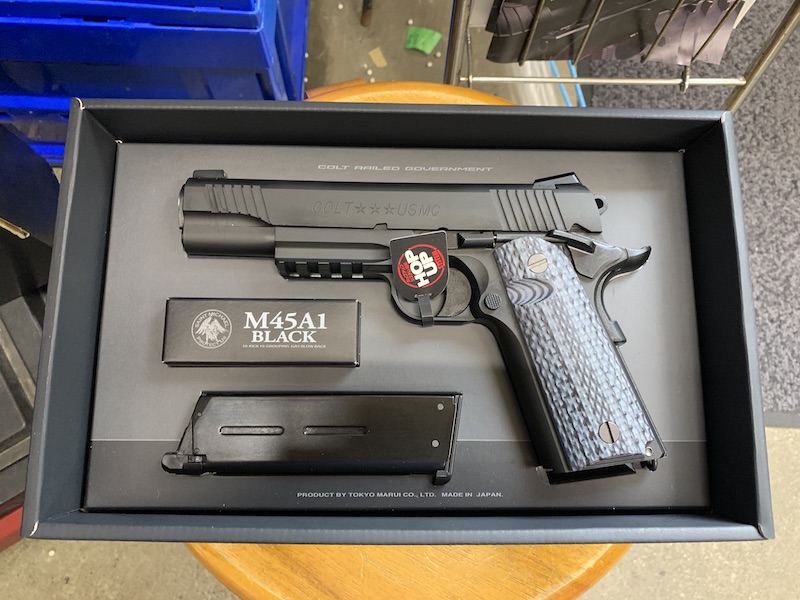 東京マルイ M45A1 BLACK O36カスタム 千葉県松戸市にあるサバイバル