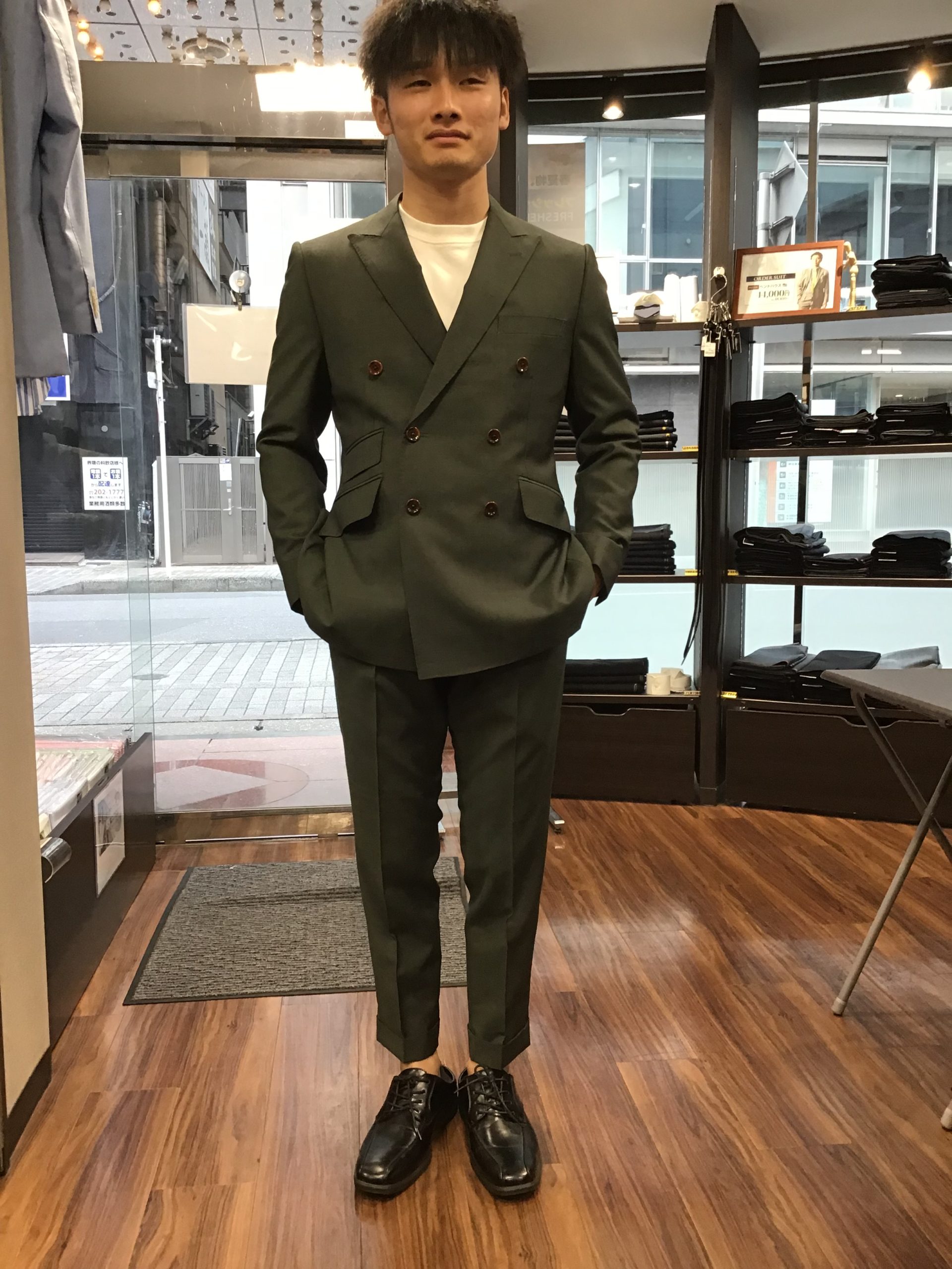 お仕立上がりのご紹介 ～ダブルブレストスーツ～ | ブログ | オーダー