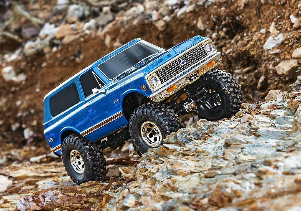 TRA92086-4BLUE Traxxas TRX-4 1972 K5 Blazer High Trail - Blue *YOU wil
