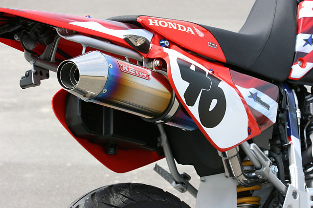 FMF XR250モタード[56社外FMF PowerCore4 マフラー]検XR400モタード｝F