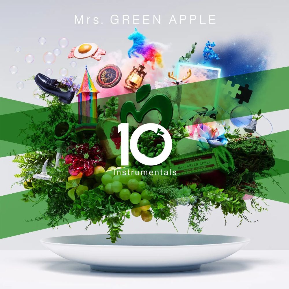 先ヨミ・デジタル】Mrs. GREEN APPLE『10 -Instrumentals-』DLアルバム