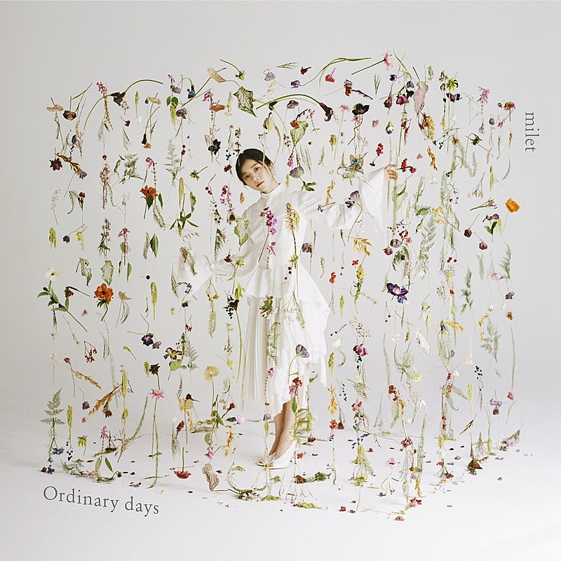 milet、新曲「Ordinary days」ジャケット＆MVティザー公開 永野芽郁