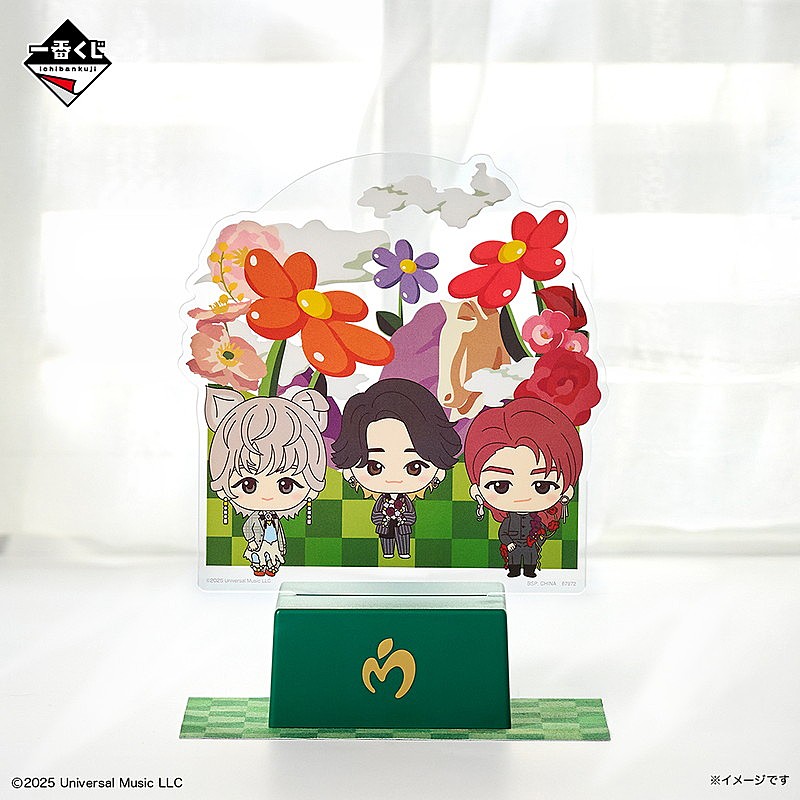 一番くじ【Mrs.GREEN APPLE】ラストワン賞クッション Mrs. GREEN APPLE