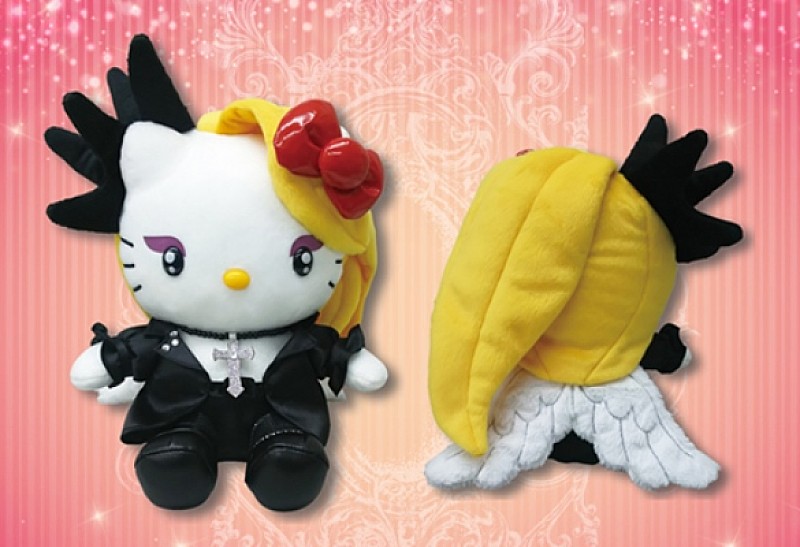 YOSHIKI×ハローキティ「yoshikitty エンジェルシリーズ」に“ぬいぐるみ
