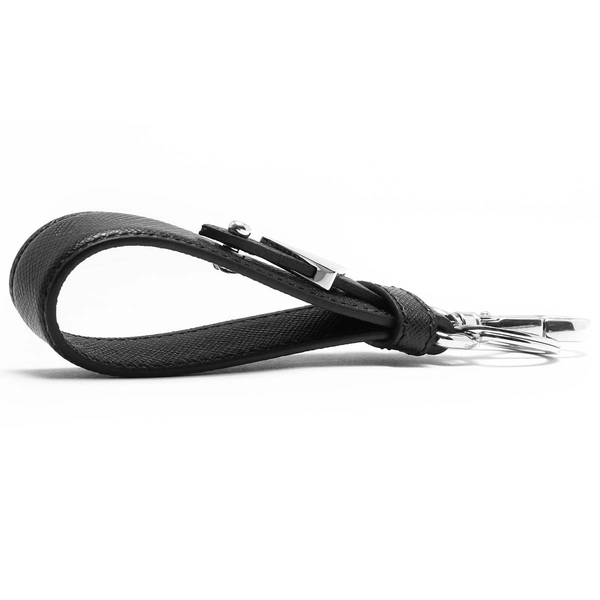 プラダ キーリング アクセサリー メンズ レディース サフィアーノ 三角